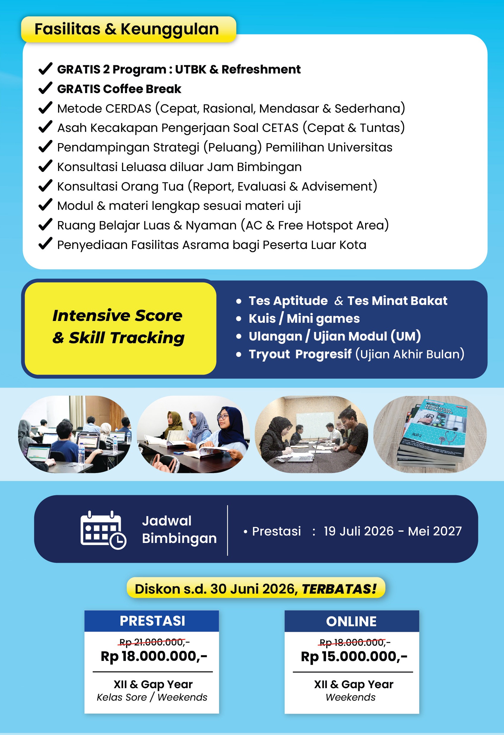 Bimbel IUP 2027 1 Tahun Ajaran